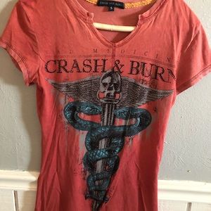 Crash and Burn T